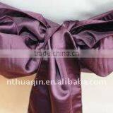 Fashion Satin Sash for Wedding and Banquet Chair Cover