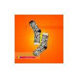 Women Fashion Jacquard Normal Socks