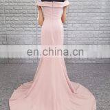 New Arrival Off Shoulder Sweetheart Neckline Stretch Fishtail Formal Evening Dress Wholesale thumbnail-2