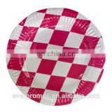 volume-produce customized disposable paper plate for party