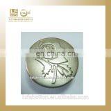 Rose Image Denim Button