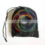 ANY-006 High Quality Fabric Sleeve Cover Power Resistance Bands Wholesale,exercise Resistance Bands,big 5 Resistance Bands thumbnail-5