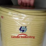 Aramid fiber Rope for Glass Tempering Furnace 10 x 5mm for northglass tempering machine