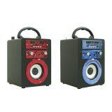 Hot Dual 3inch Indoor Karaoke Player Use Super Bass Good Voice Wireless With Microphone Function TF Card and USB thumbnail-2