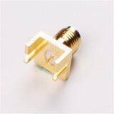PCB Mount Straight Gold Plated SMA RF Connector thumbnail-1