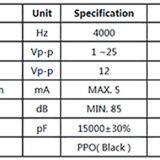 Piezoelectric Passive Buzze Scdz17*07 thumbnail-3