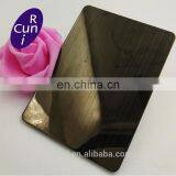 Black Mirror PVD Coated 8K Finish 316 4X8 Decorative Color Stainless Steel Sheet thumbnail-5