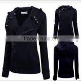 New Design Made in China Plus Size Women Sweater With Hood Jumper Tops Outwear thumbnail-1