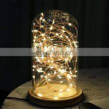 IP65 2020 Amazon USB Battery Box New Fairy Music Christmas LED Copper Holiday String Lights With Remote Control thumbnail-5