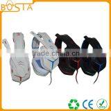 Promotional Stereo Fancy Stereo Cheap Private Mould Patent Laser Glowing Gaming Headsets thumbnail-4
