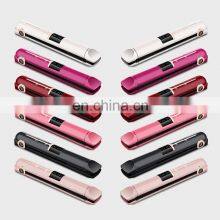 OEM ODM Custom Factory Best Cordless Hair Straightener Flat Irons High Quality Home Rechargeable Hair Straightener Price thumbnail-1