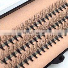 60pcs Professional Black Man-made Makeup Individual Cluster Eye Lashes Grafting Fake False Eyelashes Chic Design thumbnail-1
