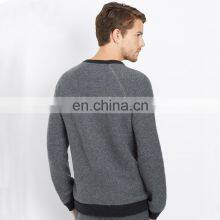 Wholesale OEM Custom New Design Cashmere Pullover Mens Sweater thumbnail-2