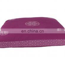 Meditation Purposes Indian Manufacture Side Printed Meditation Cushion Zabuton thumbnail-1