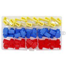 Quick Connection Clamp, Wire and Wire Buckle Connector, Boxed 36 Pcs, Red, Yellow and Blue