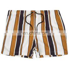 HOT Sell Beach Shorts Wholesale Mens Casual Swimming Plaid Board Striped Shorts Bermuda Shorts Elastic Waist Waterproof Support thumbnail-5