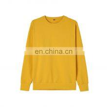 Custom Round Neck Fashion Brand Sweater Men's Long-sleeved Solid Color Pullover thumbnail-3