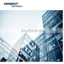 Modern Design Exterior Hidden Top Roof Glass Skylight Aluminium Curtain Walls thumbnail-1