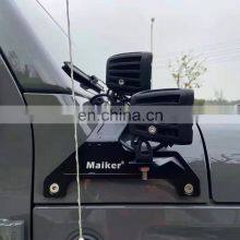 4X4 A Pillar Light Holder for Jeep Wrangler JL 2018+ Offroad Car Accessories LED Bracket