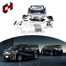 CH Factory Direct Pp Plastic Car Grills Roof Spoiler Stop Light Car Conversion Kit For Toyota Vellfire 2015-2018 to 2019-2020 thumbnail-1