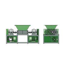 Small Shredding Machine, Scrap Metal Crusher, Multifunctional Biaxial Shredding Machine thumbnail-5