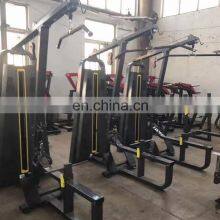 China Supplier Fitness Gym Equipment Lat Pull Down ASJ-S812 Strength Machine Pin Load Selection Machines thumbnail-2