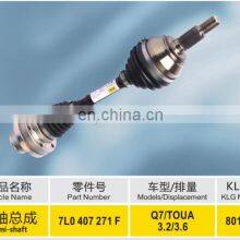 OEM Part Number 7L0 407 271 F Auto Engine Parts Semi Drive Shaft Axle Shaft for Audi and Voklswagen