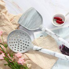 Kitchen Accessories Home and Kitchen Cookware Sets Kitchenware Cocina Silicone Kitchen Utensil Marble Cookware Set thumbnail-3