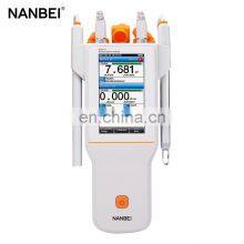 Lab Scientific Research pH EC Conductivity ISE DO Temp Orp Portable Multiparameter Water Analyzer
