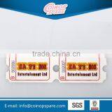 China Hot Sell High Quality Red Copper Custom Raffle Tickets thumbnail-3