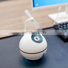 3-in-1 Humidifier & Diffuser 2021 Wireless Ultrasonic USB Desk Humidifier for Home Office Rechargeable Portable Fan Cool Misting thumbnail-1