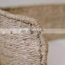 Hot Sale Seagrass Wicker Pet Bed, Organic Cotton Blend Cushion Durable House Wholesale Made in Vietnam thumbnail-3