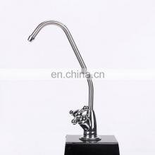 Swan Neck Tap Water Filter Purifier Tap Nsf Brass Water Filter Faucet Chrome for ro System thumbnail-2