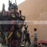 9 Meters High Optimus Prime , Large Modern Famous Arts Iron Sculpture for Outdoor Decoration thumbnail-5