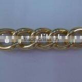 Golden Chunky Aluminium Curb Chain thumbnail-1