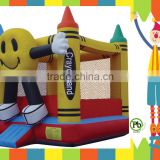 popular kids inflatable smile facebook bouncer for kids