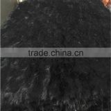 Raw Material Black Plate Style Real Mink Fur Plate For Garments