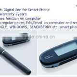 Bluetooth digital pen and mobile note taker GXN-205BT