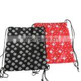 Wholesale Cheap Full Printing Lightweight 190T Drawstring Backpack