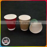 Hot Drinking Paper coffee Cup with Lids