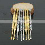 Microsmoke Beautiful Dab Tools With Silicone Tips Dry Herb Vaporizer Pen Dabber Tool Dab Tools