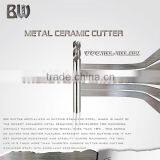 Cermet 2-4 Flute Ball Nose End Mill Cutter For Cutting Stainless Steel thumbnail-5