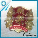 Metal Bottle Label With 3M-tape for Wine Bottle Custom Metal Car Badge/emblem With 3M Sticker