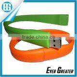 Flash Usb Drive Bracelet Shape,promotional Custom Different Color Usb Flash Drive