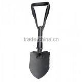 Camping gardening multifunction folding steel shovel