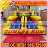 Classic design inflatable bungee run game for sales