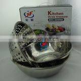 New Kitchen Tools Stainless Steel Colander as Seen on TV Cook
