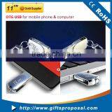 Newest OTG Mobile USB DISK Swivel With High Quality Customize 8G,16G,32G,64G Storage thumbnail-3