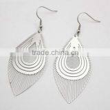 2016 New Arrival Charm Stainless Steel Leaf Earrings thumbnail-3