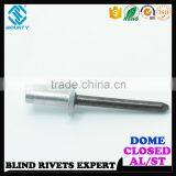 HOT SELLING IFI 126 WATERPROOF ALUMINUM STEEL CLOSED BLIND RIVETS thumbnail-4